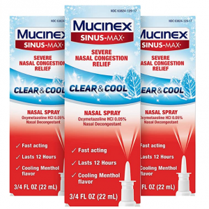 Mucinex 鼻子舒緩噴霧、感冒藥等大促 @ Amazon