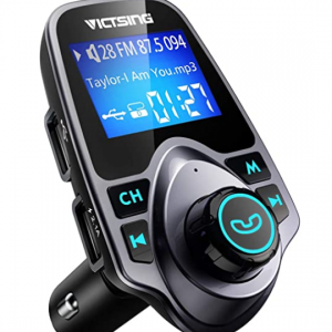 VicTsing Bluetooth FM Transmitter for Car for $9.34 @Amazon