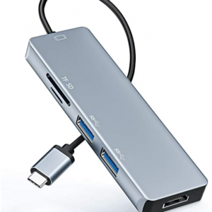Amazon - Lemorele 5合1 USB-C 集線器，額外8.8折
