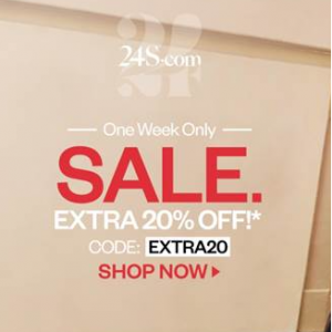 Up to 70% off + Extra 20% Off Sale on Orders $200+ @ 24S | 24 Sèvres	