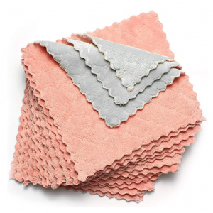 kimteny 12 Pack Dish Towels, 10x10 in Premium Dish Cloths (Pink-Grey) @ Amazon