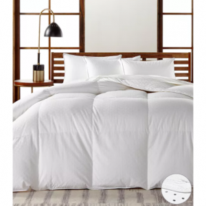 Hotel Collection European White Goose Down Medium Weight Twin Comforter Queen $320 shipped