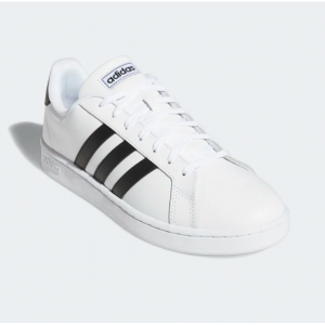 eBay US官網 Adidas Grand Court男款板鞋4.6折熱賣 雙色可選