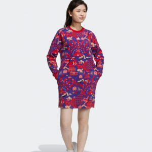 adidas CNY Allover Print 連衣裙