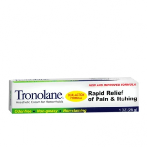 Tronolane Anesthetic Cream for Hemorrhoids 1 oz $8.67 shipped