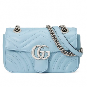 Gucci Mini GG 2.0 Matelassé Leather Shoulder Bag @ Nordstrom