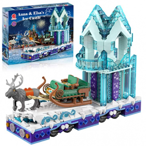 CIRO Building Kit Elsa and Anna Frozen Crystal Set for Kids,912 pieces  @ Amazon