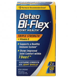 Osteo Bi-Flex Triple Strength(5) with Vitamin D Glucosamine, 120 Count @ Amazon
