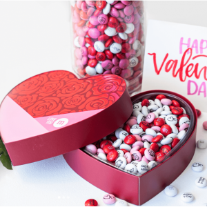 Valentine's Day Personalizable Chocolate Gift Box Sale @  My M&Ms 