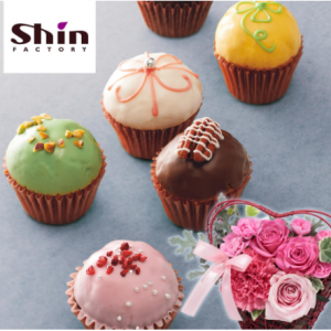 アレンジセット 「ファクトリーシン　スウィートカップケーキ」