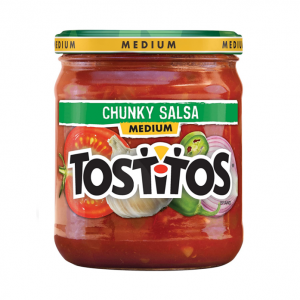 Tostitos Medium Chunky Salsa, 15.5 Ounce Jar, Pack of 4 @ Amazon