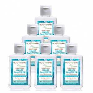 Earth to Skin Hand Sanitizer Gel, 2 oz Scent Free (6 Pack) @ Walmart 