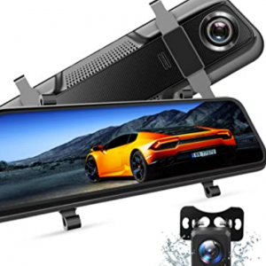 Amazon - VanTop H609 1080P 流媒體後視鏡行車記錄儀 帶倒車影像，9.5折