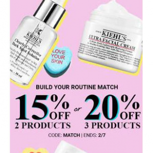 Buy More & Save More @ Kiehl's 