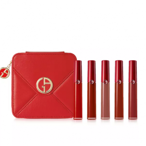 GIORGIO ARMANI 紅管唇釉5支套裝