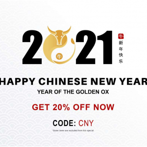 Chinese New Year Sale - 20% Off Full-Price Items @ Cultizm