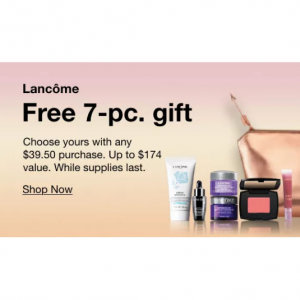 Lancôme Gift With Purchase Offer @ Macy's 