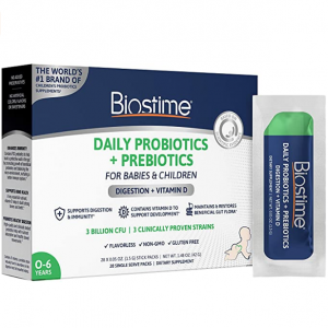 Biostime Powder Probiotics + Prebiotics for Babies @ Amazon