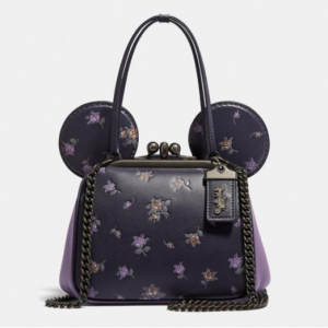 Coach Outlet官網 Coach Disney X Coach Minnie Mouse 鏈條手提包4折熱賣 