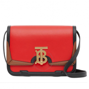 BURBERRY Red Small Tb Crossbody Bag $1,189.99 shipped