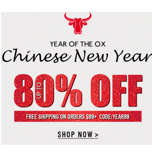 Chinese New Year Sale - Up To 80% Off Sale @ BerryLook