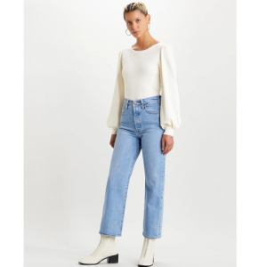 Levis 女士直筒牛仔裤
