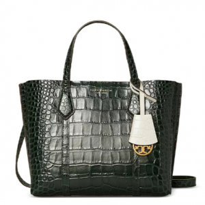 Tory Burch Perry小号鳄鱼皮纹包包