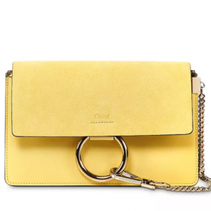 Chloé Faye Small Leather Shoulder Bag