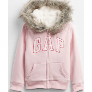 Toddler Cozy Gap Logo Sherpa Hoodie