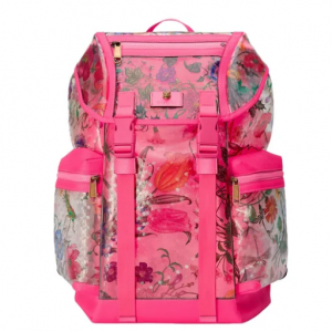 GUCCI LEATHER BACKPACK - MULTICOLOUR