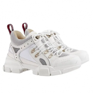 GUCCI FLASHTREK LEATHER TRAINERS Never worn