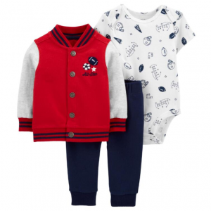 Carter's | Baby 3-Piece Varsity Little Jacket Set