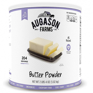 Augason Farms Butter Powder 2 lbs 4 oz No. 10 Can @ Amazon