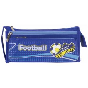 Юнландия Пенал Футбол синий