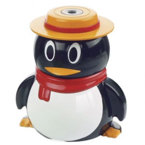 BRAUBERG Точилка Пингвин 223569 черный/белый