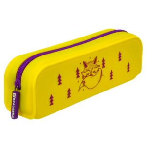 BRAUBERG Пенал-косметичка Fox (229029) желтый