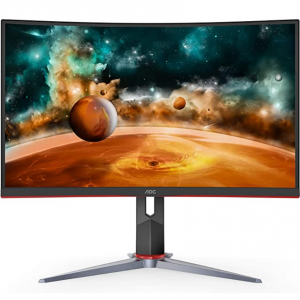 AOC CQ27G2 27" Super Curved Frameless Gaming Monitor QHD 2K for $259.99 @Amazon