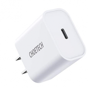 $9.95 off USB C Charger, CHOETECH 20W PD Fast Charger for iPhone 12 @Amazon