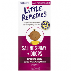 Little Remedies 生理鹽水滴鼻劑, 30毫升 @ Amazon