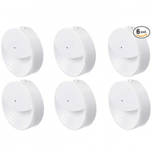 Amazon Basics LED 插座式小夜灯6个 入夜自动点亮