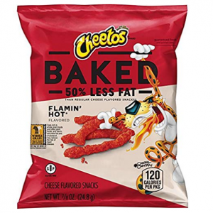 Frito-Lay's Baked Cheetos Crunchy Flamin' Hot, Pack of 40 @ Amazon