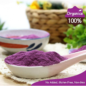 Orgnisulmte Organic 100% Purple Sweet Potato Powder 5.64Oz (160g) @ Amazon