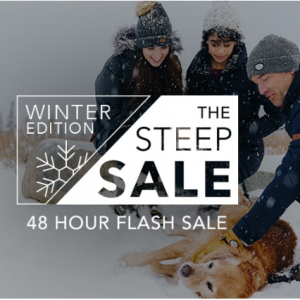48 Hour Flash Sale - Up To 65% Off Gear & Apparel @ Steep and Cheap