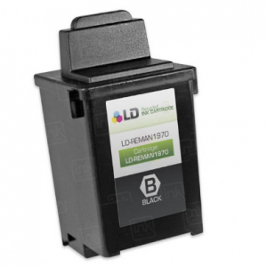 Remanufactured Lexmark Inkjet Cartridge, 12A1970 / #70 Black Ink