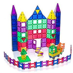 Playmags 儿童磁力片拼搭玩具,150片 @ Amazon
