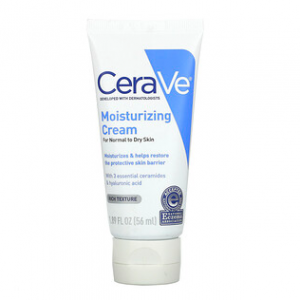 CeraVe, 保湿霜，1.89 液量盎司（56 毫升）