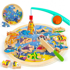 VATOS 3合1儿童磁性钓鱼玩具套装 @ Amazon
