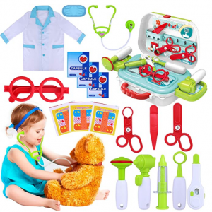 GINMIC 22 Piece Kids Doctor Kit @ Amazon