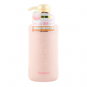 日本CLAYGE S 温冷SPA海泥洗发水 蓬松清爽型 #限定樱花无花果 500ml