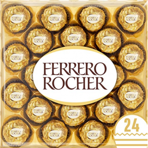Ferrero Rocher Chocolate Gift Set, Box of 24 Chocolates From £7.30 @Amazon UK